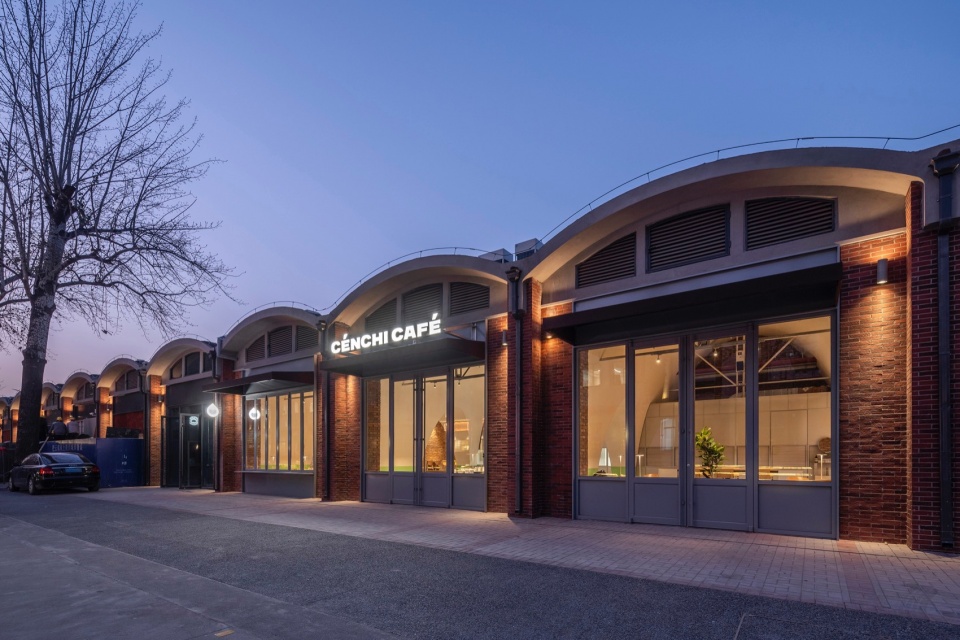 cenchi coffee satellite factory store by spacestation