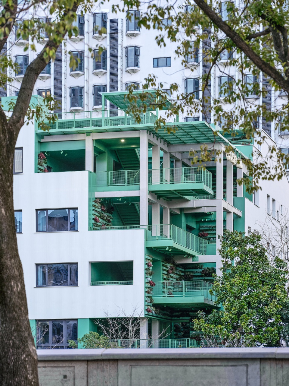 renovation of east nanjing road sub district community comprehensive life service center by tjad