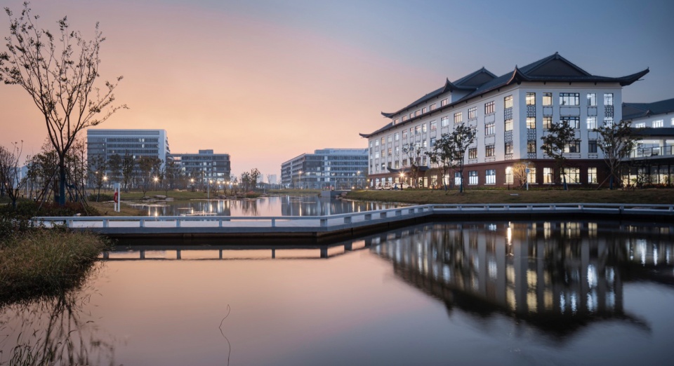 the new campus of zhejiang university of water resources and electric power in nanxun by ziad