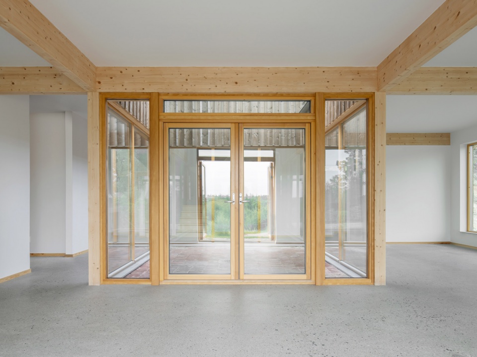 nine square grid house by westblom krasse arkitektkontor