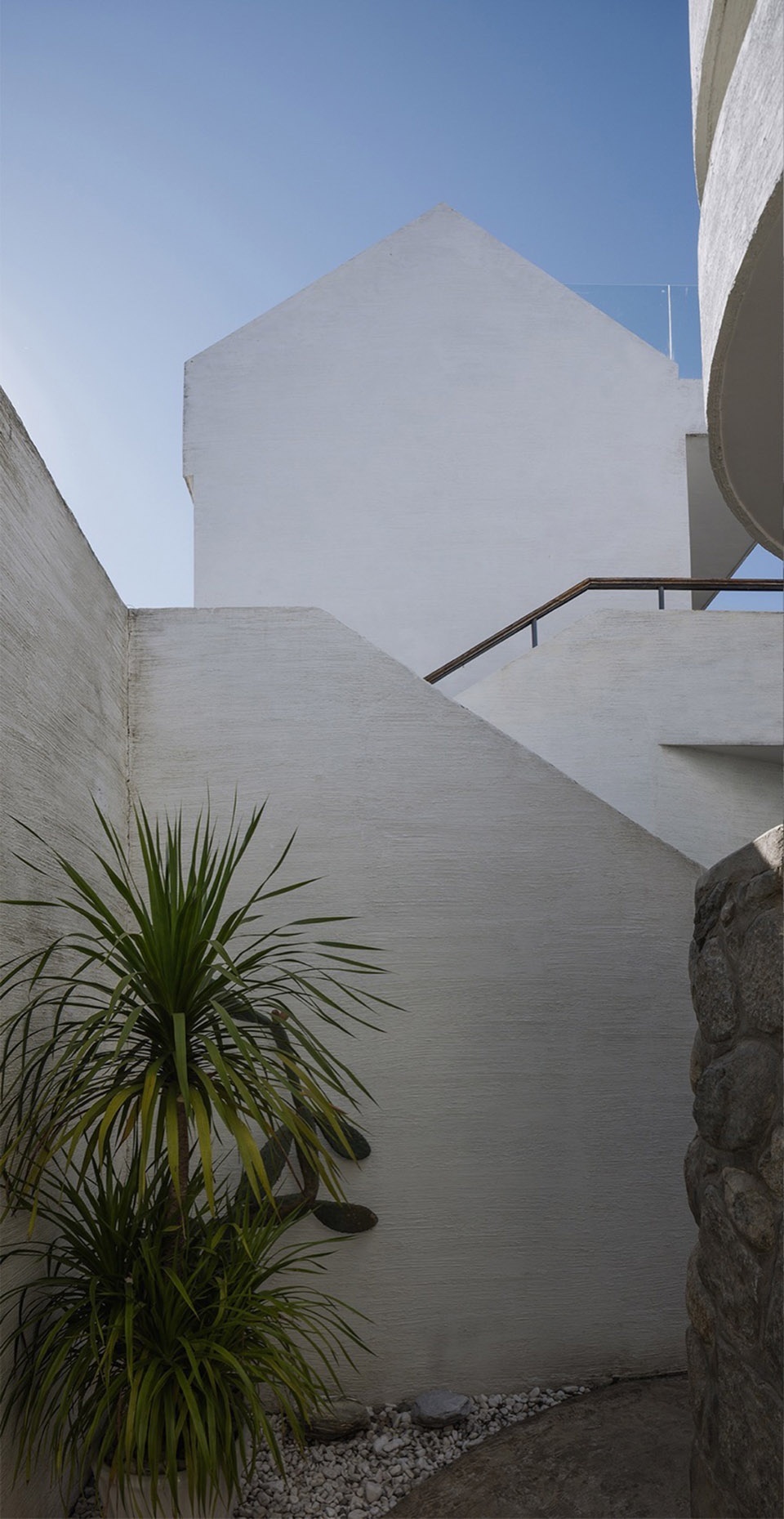 An inward micro courtyard China by Edge Architect