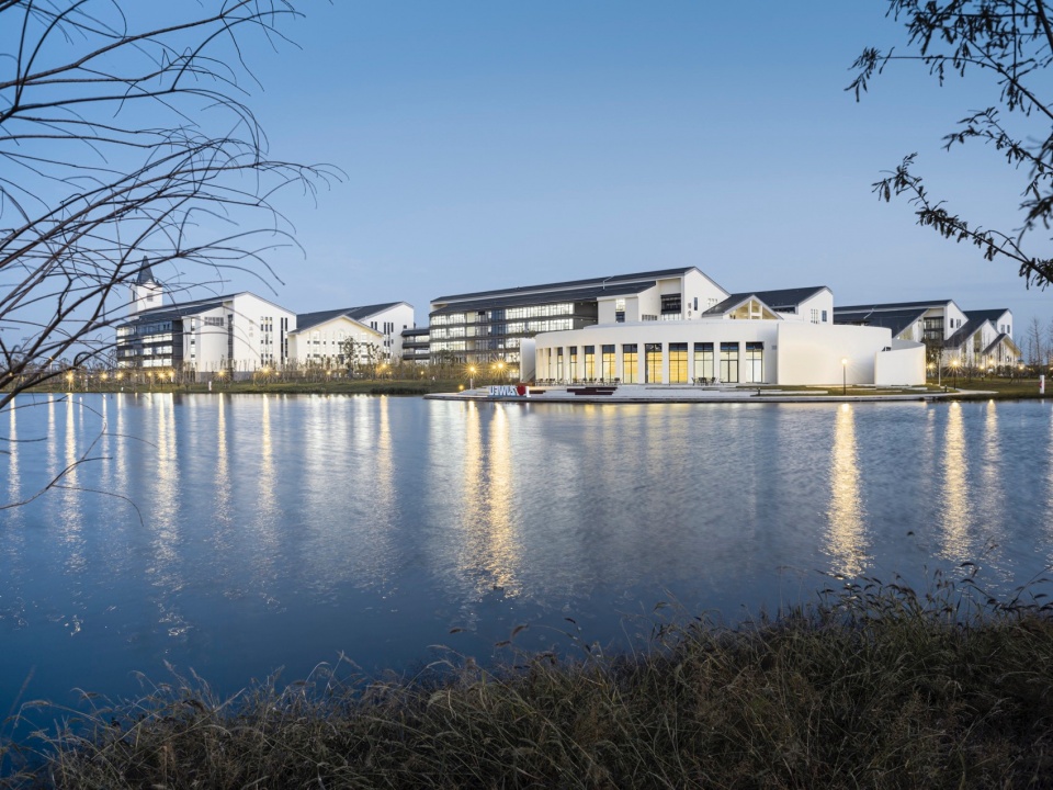 the new campus of zhejiang university of water resources and electric power in nanxun by ziad