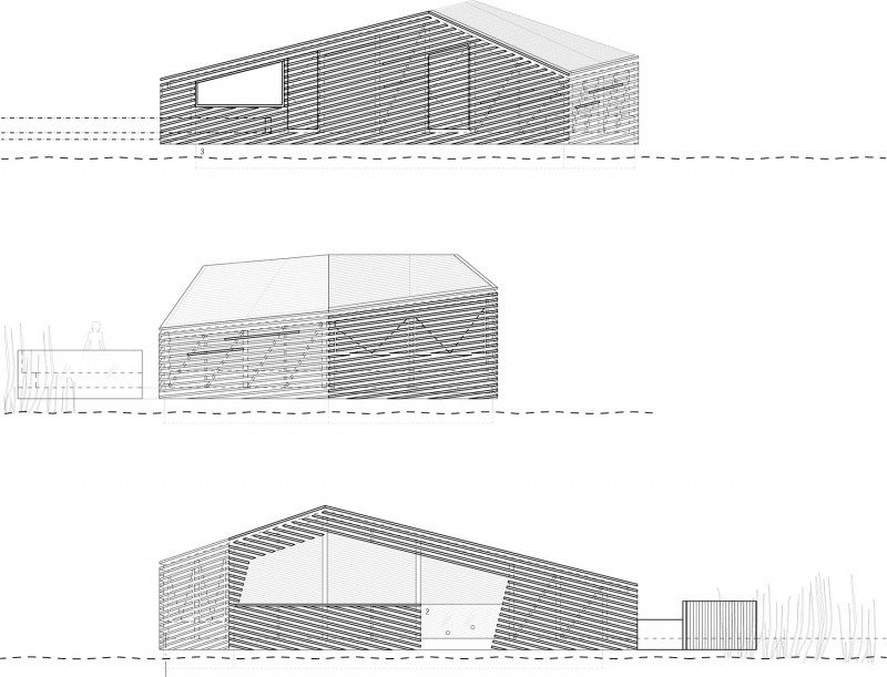 piilokoju floating birdwatching hideout by studio puisto architects