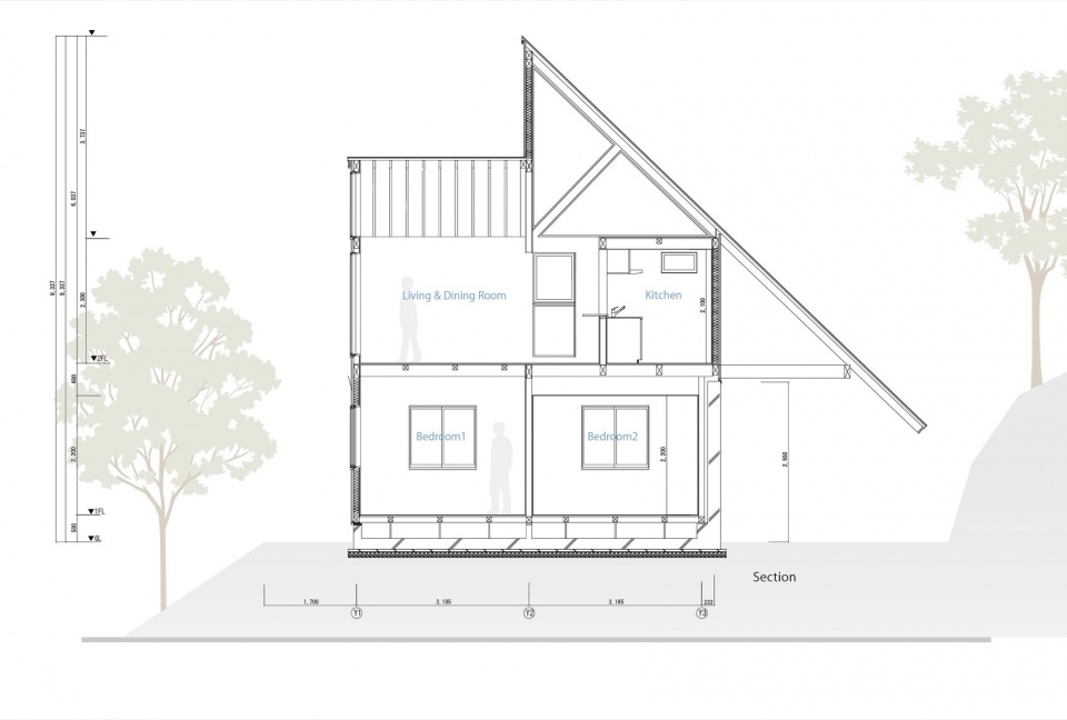 Futtsu Weekend House by Atelier MEME