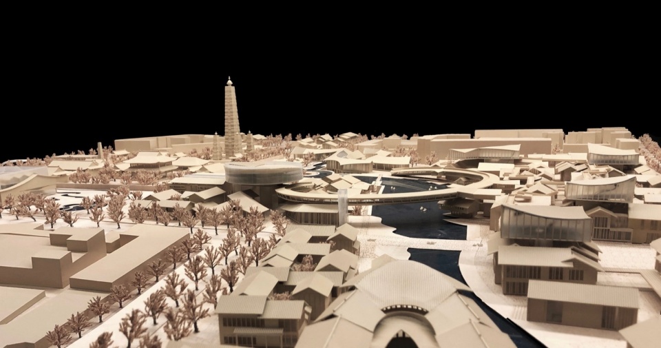 Regional Urban Renewal of Chengdu Pengzhou Longxing Temple Area by BIAD ASA