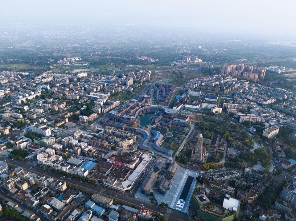 Regional Urban Renewal of Chengdu Pengzhou Longxing Temple Area by BIAD ASA