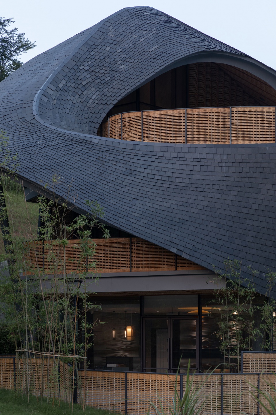 linpan cloud eye chengdu dayi rural neighborhood center by archi union