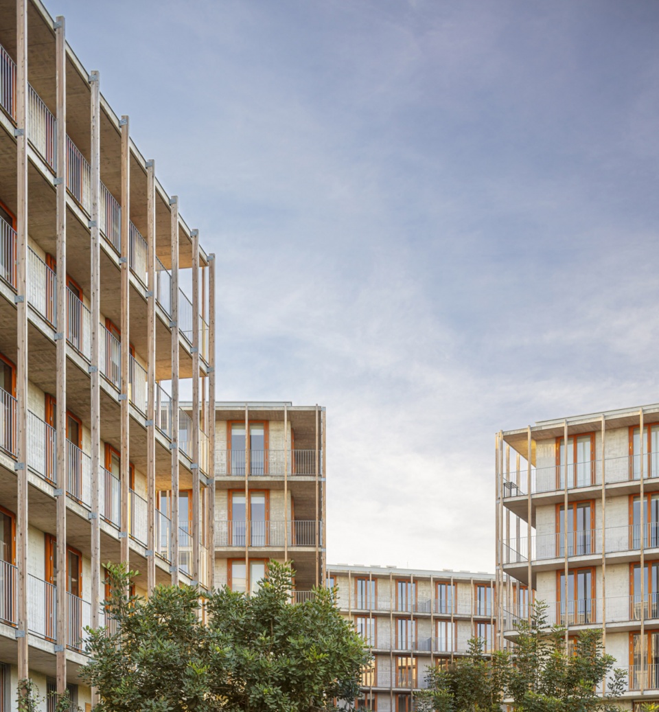 social housing 1737 by harquitectes