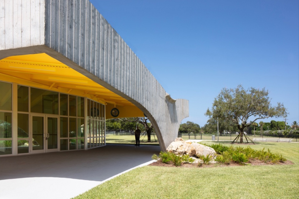 youth sports complex field house by brooks scarpa