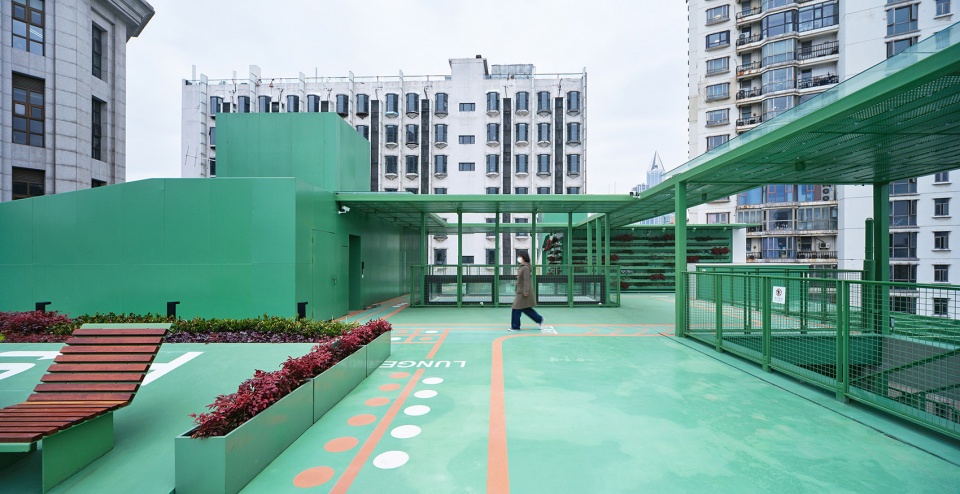 renovation of east nanjing road sub district community comprehensive life service center by tjad