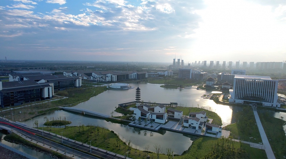 the new campus of zhejiang university of water resources and electric power in nanxun by ziad