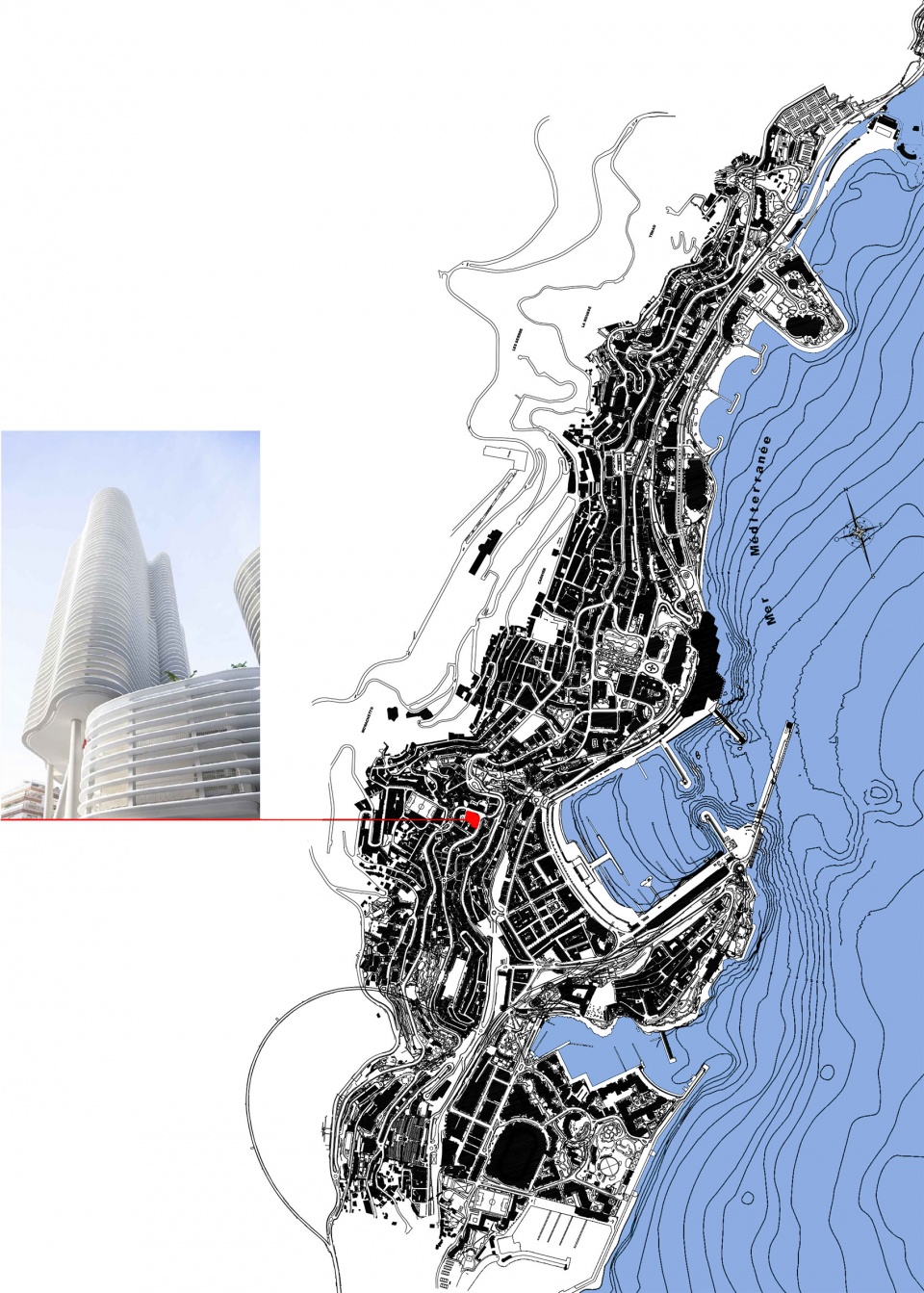 Honoria Tower in Monaco Jean Pierre Lott Architect