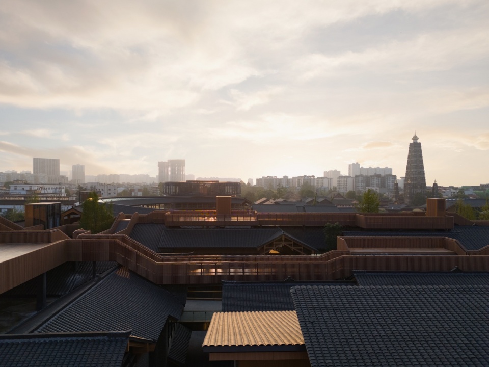 Regional Urban Renewal of Chengdu Pengzhou Longxing Temple Area by BIAD ASA
