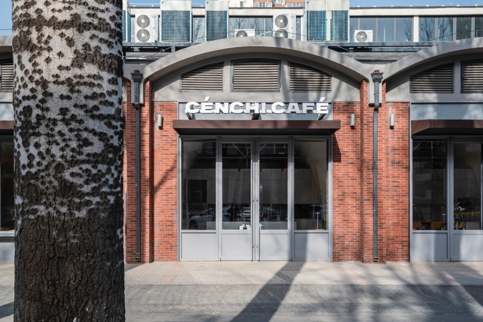 cenchi coffee satellite factory store by spacestation