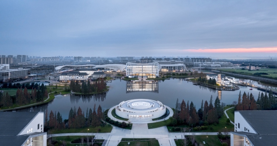 the new campus of zhejiang university of water resources and electric power in nanxun by ziad