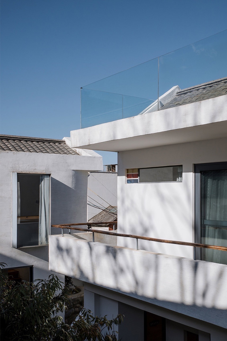 An inward micro courtyard China by Edge Architect