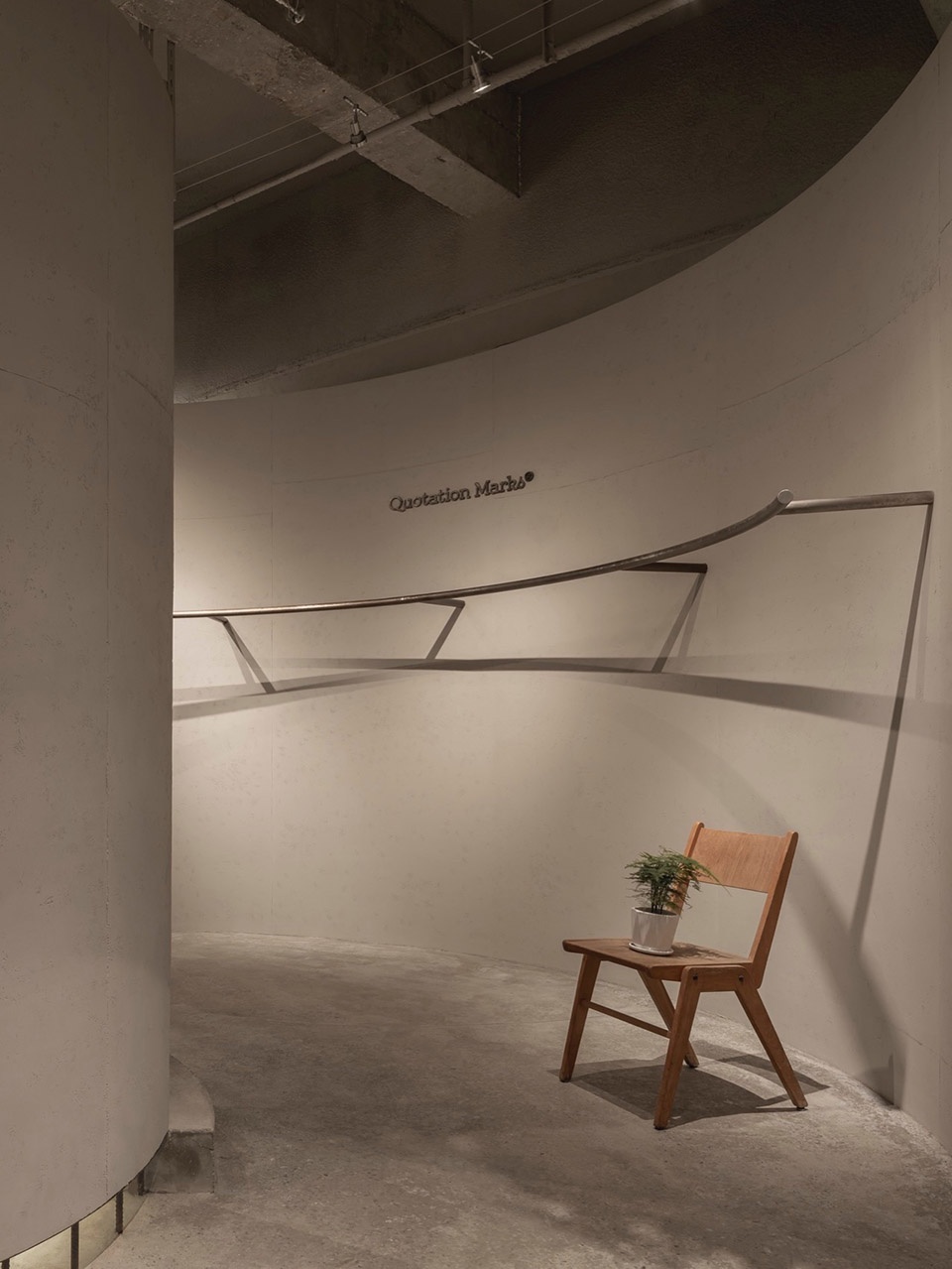 Quotation Marks First Offline Store by All Design Studio