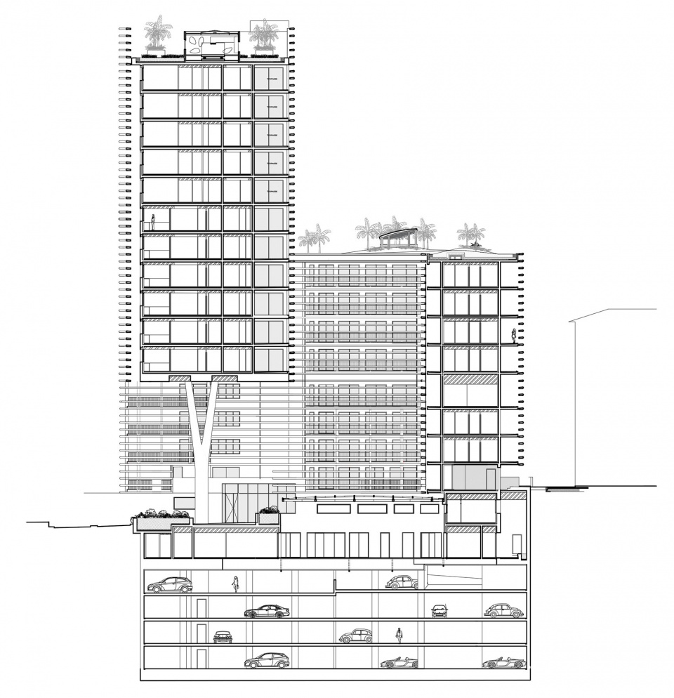 Honoria Tower in Monaco Jean Pierre Lott Architect