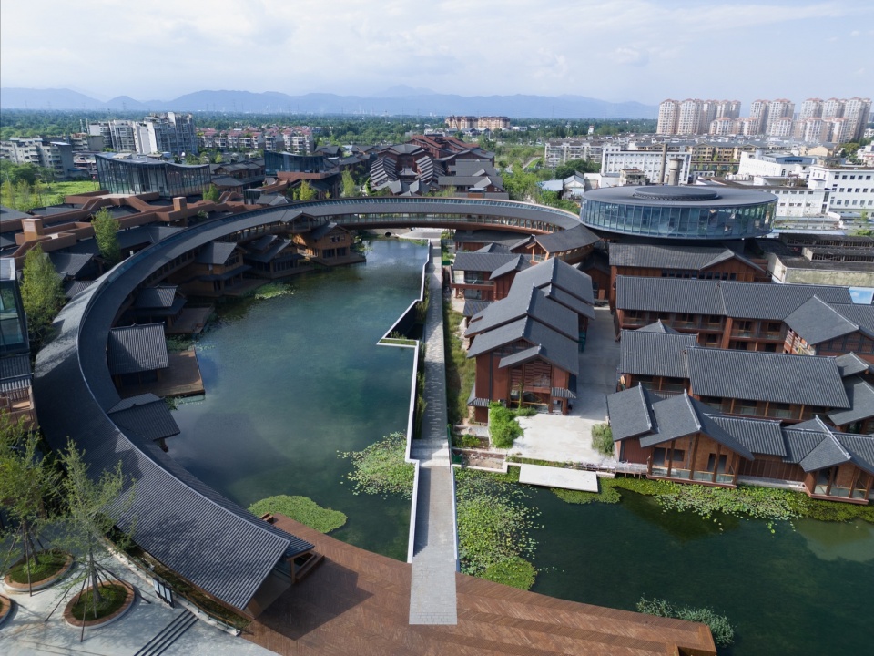 Regional Urban Renewal of Chengdu Pengzhou Longxing Temple Area by BIAD ASA