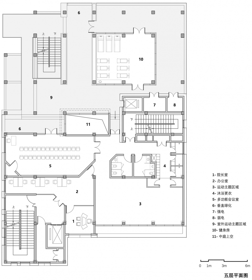 renovation of east nanjing road sub district community comprehensive life service center by tjad