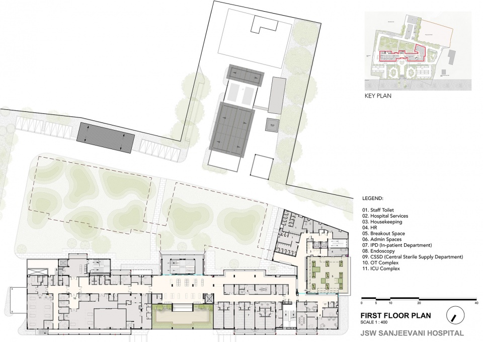 jsw sanjeevani multispeciality hospital by sjk architects