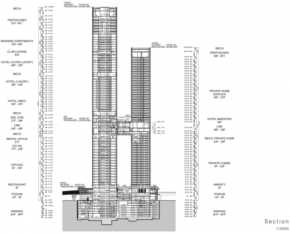 one zaabeel by nikken sekkei ltd