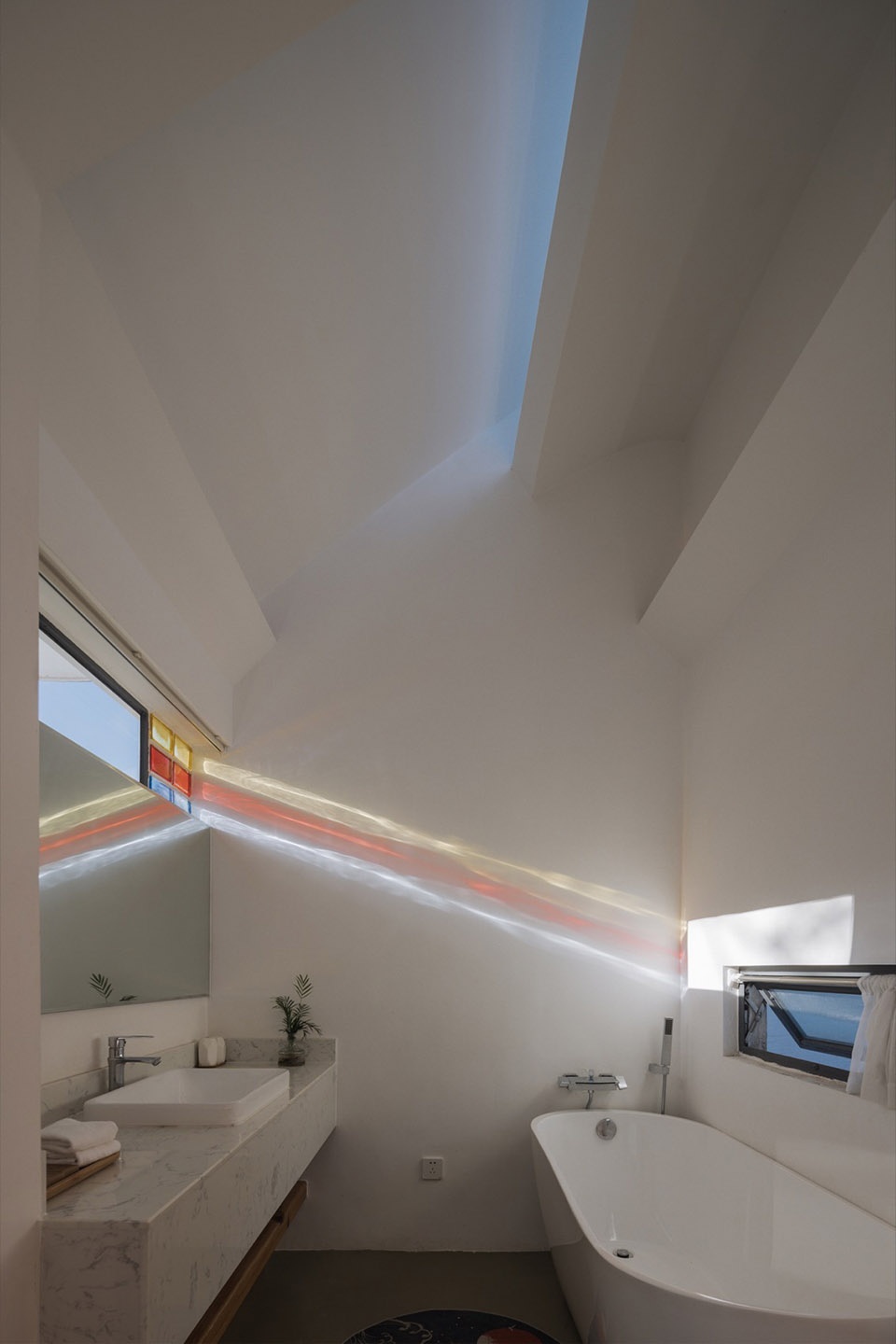 An inward micro courtyard China by Edge Architect