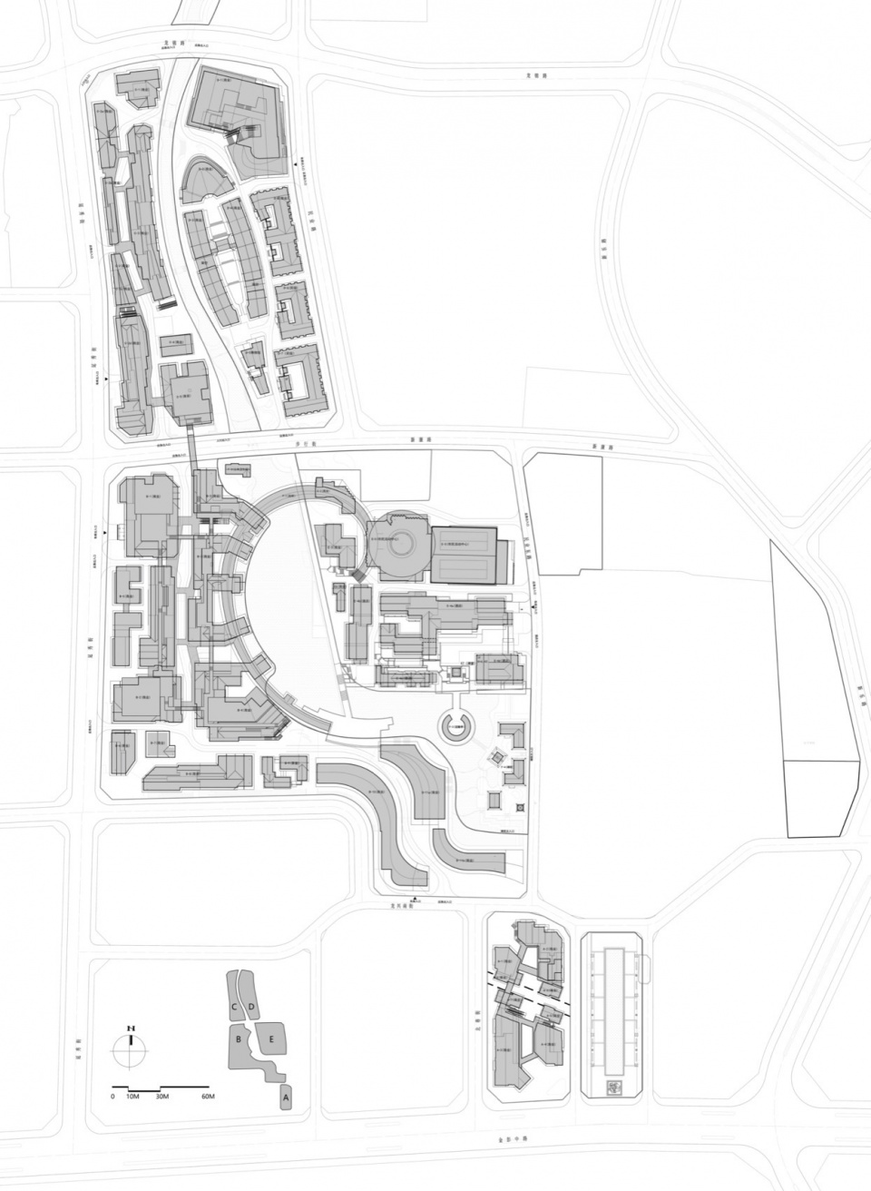 Regional Urban Renewal of Chengdu Pengzhou Longxing Temple Area by BIAD ASA