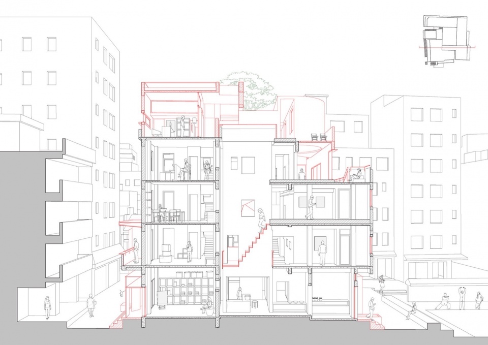 Nantou Hybrid Building China by URBANUS