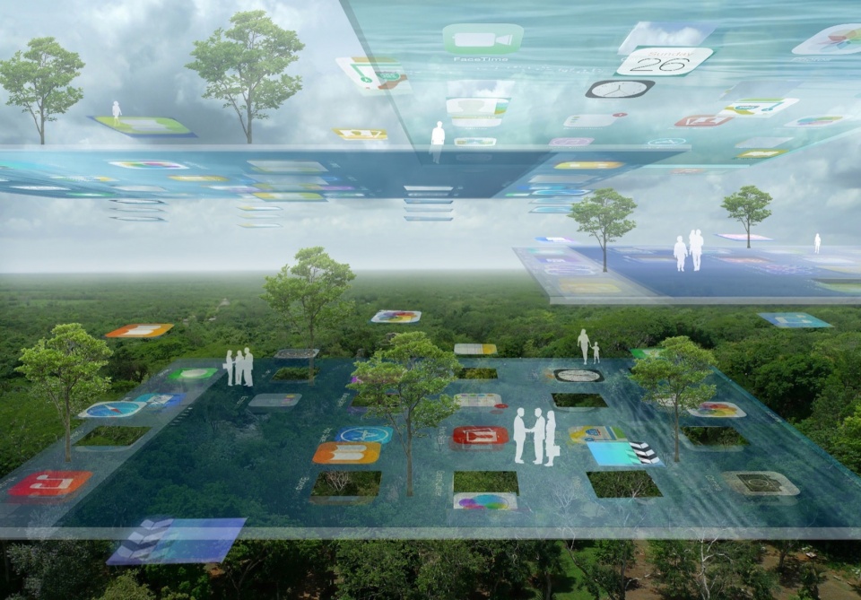 概念图解：交互平板 Concept Diagram Interactive Slabs