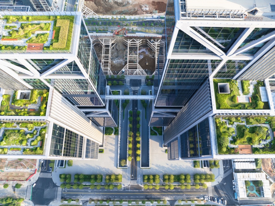 天空之城鸟瞰实景图©Holi河狸