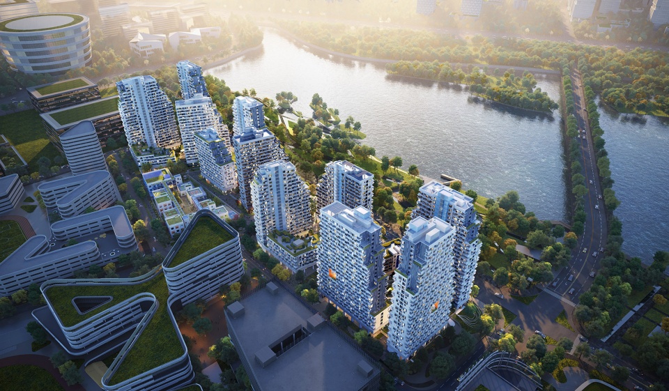 tencent residential complex by mvrdv