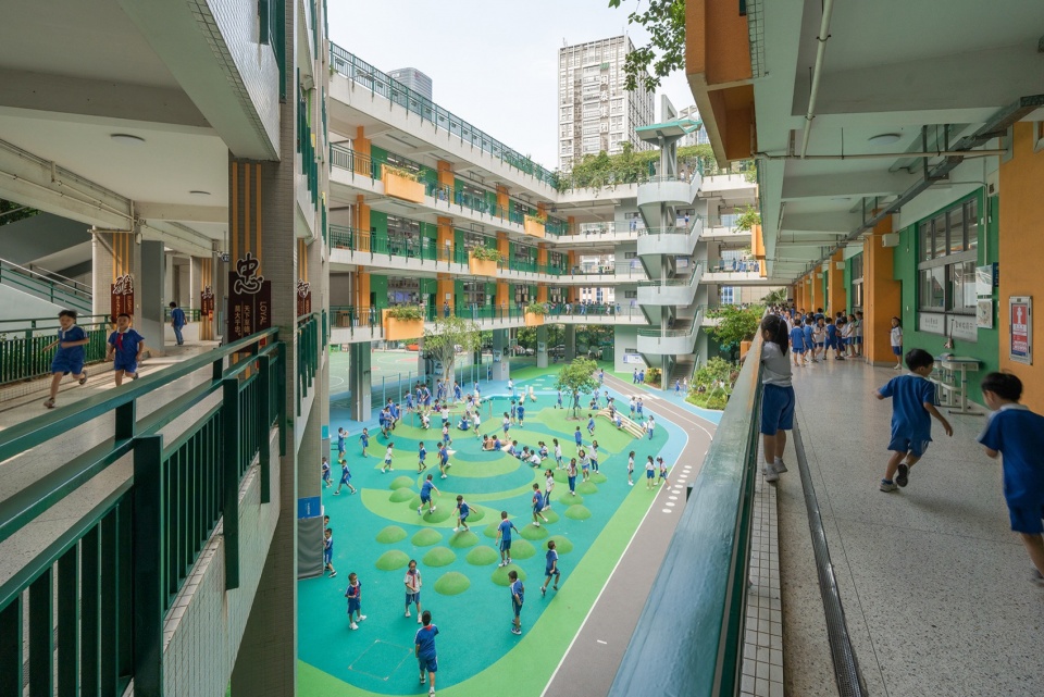 hyde primary school landscape design by 11architecture