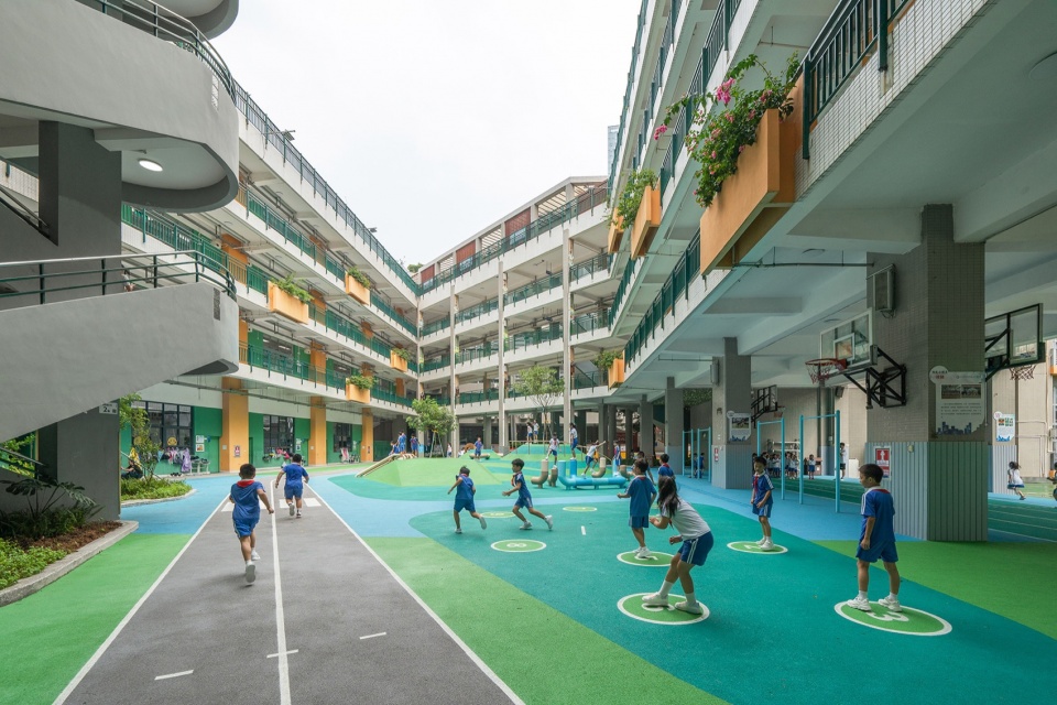 hyde primary school landscape design by 11architecture