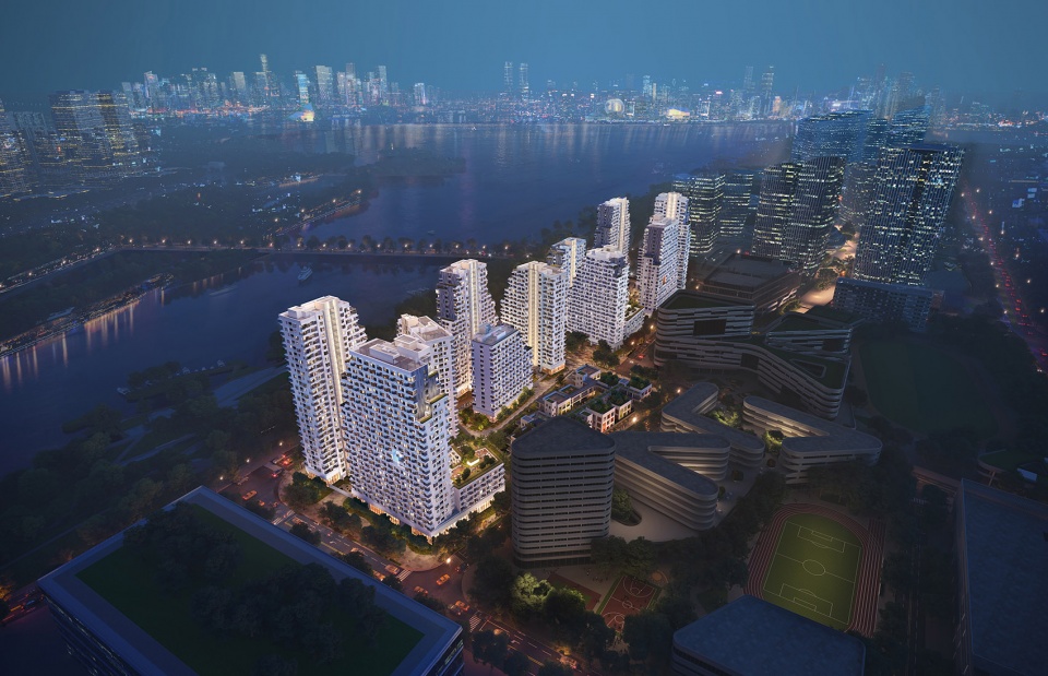 tencent residential complex by mvrdv