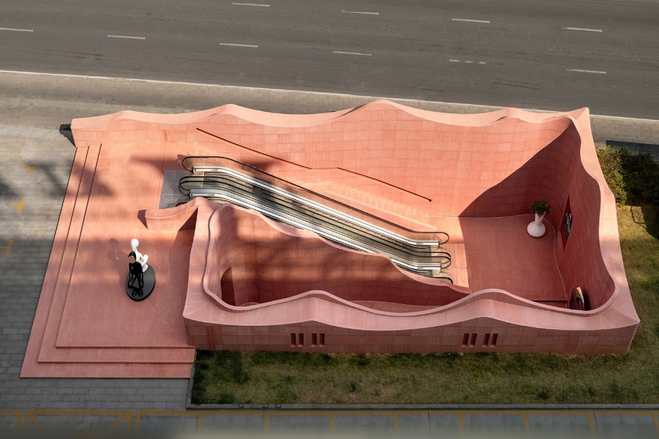 wuyuanwan subway station renovation by ateno