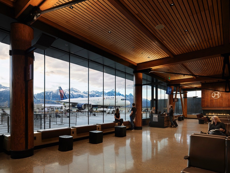 Jackson Hole Airport Renovation and Addition CLB Architects