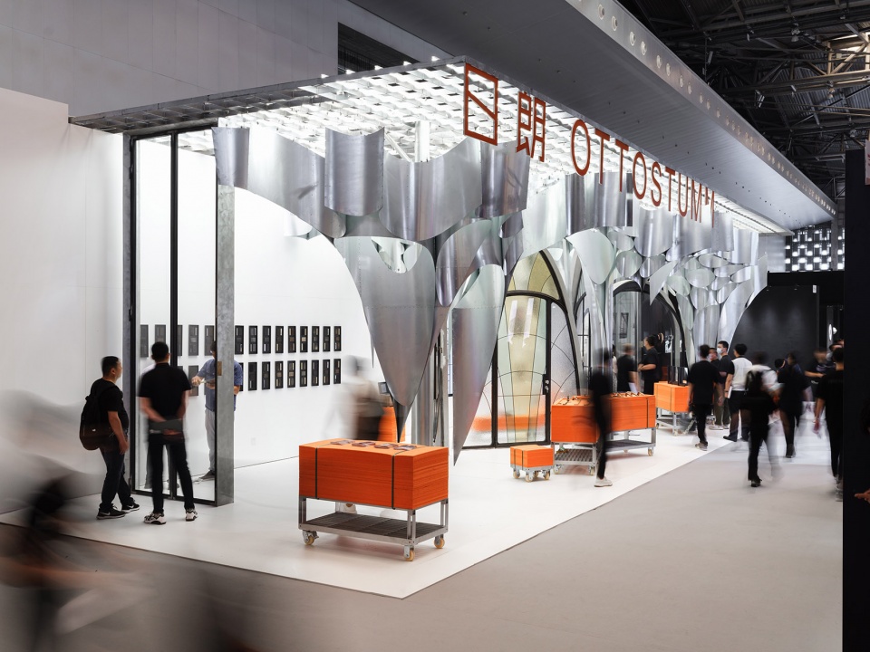 metal metal pavilion by atelier zeros