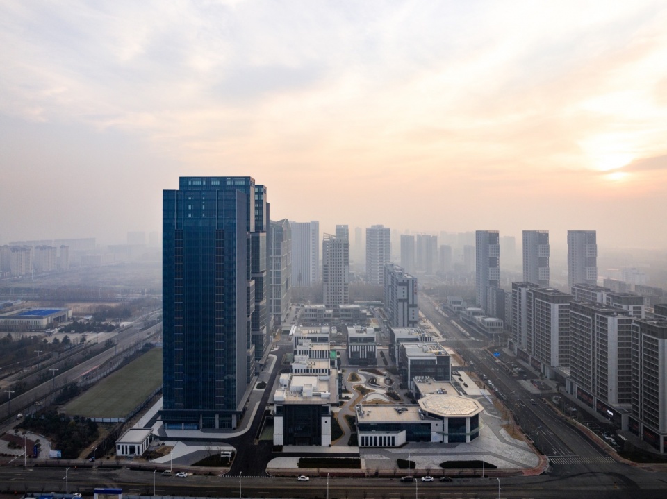 zhoukou big data industrial park by hm international