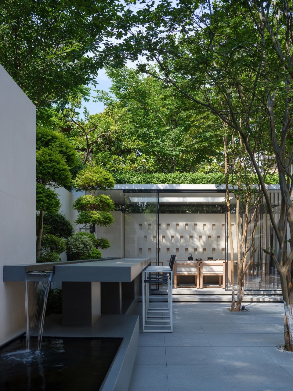 light picking courtyard by ds landscape architecture