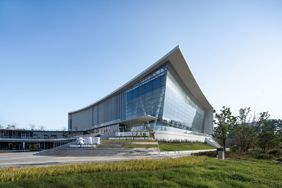 wenzhou high tech cultural square by tjad