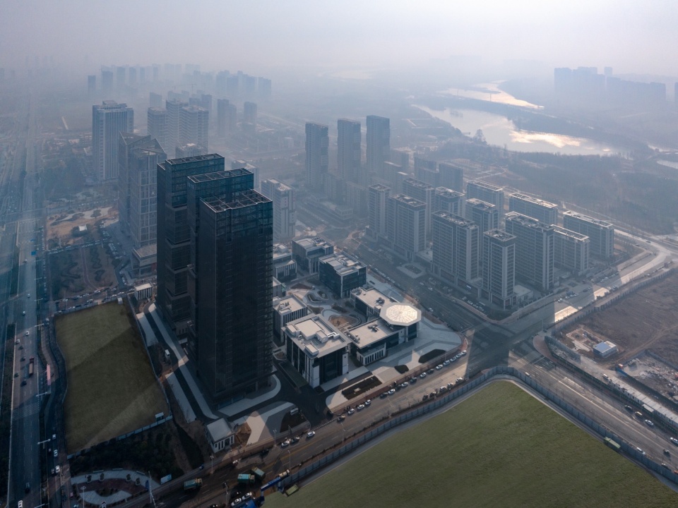 zhoukou big data industrial park by hm international