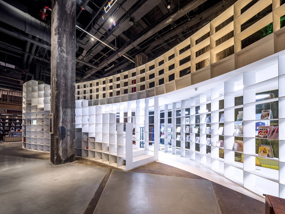 bookstore in the blast furnace by hypersity