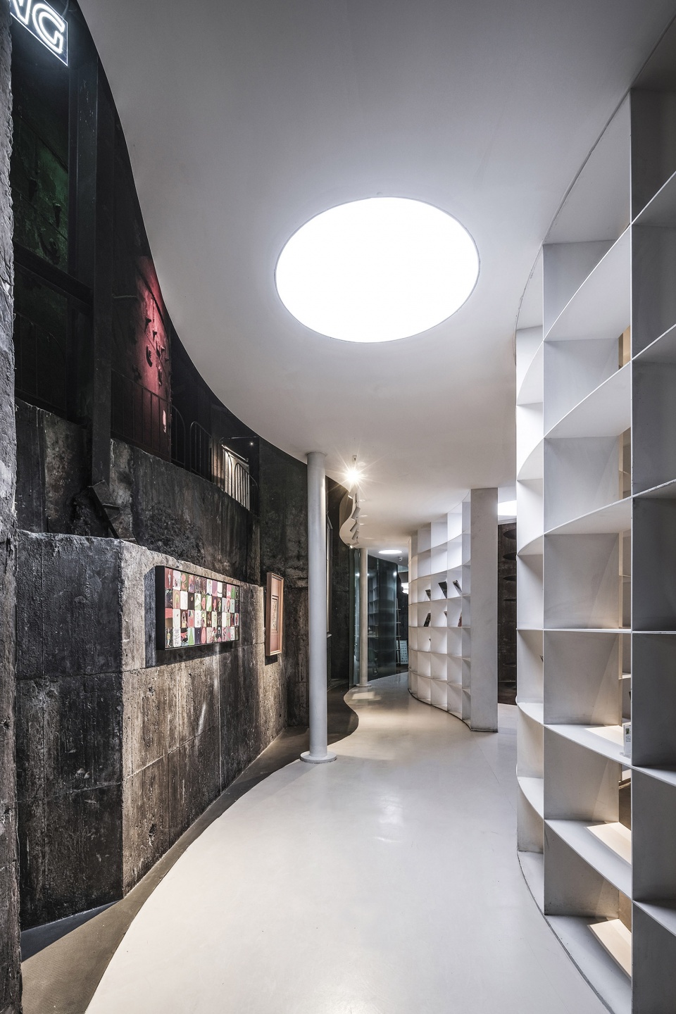 bookstore in the blast furnace by hypersity
