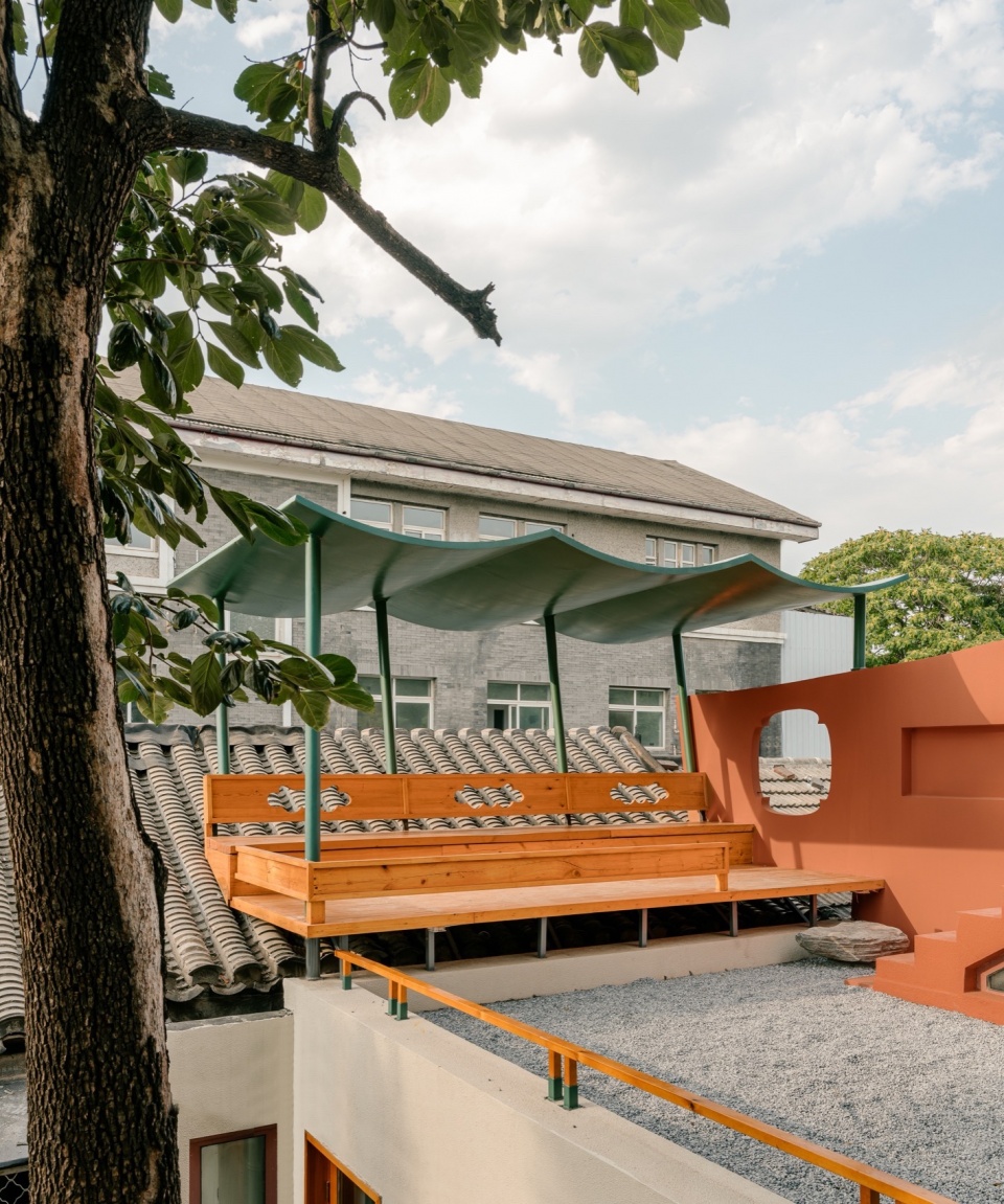 露台空间概览 朱雨蒙 jiejie studio workplace design by jiejie studio
