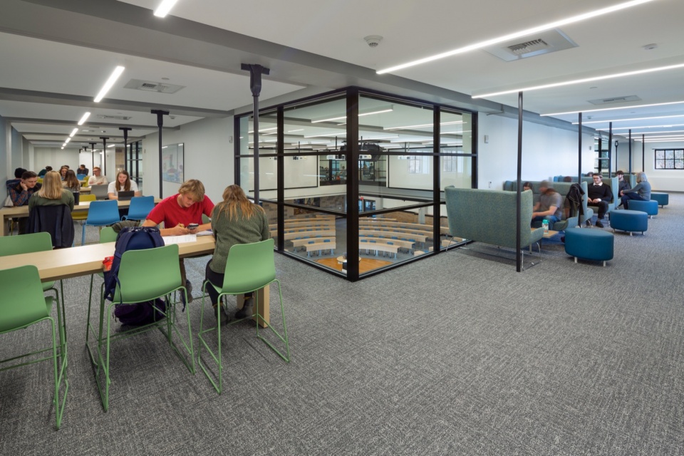 romney hall renovation at montana state university by cushing terrell srg partnership