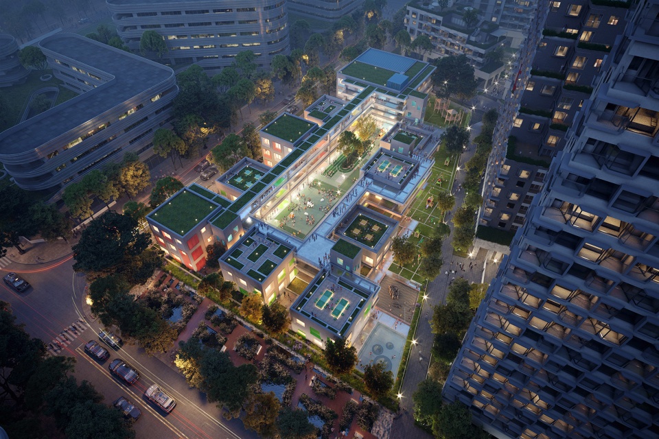 tencent residential complex by mvrdv