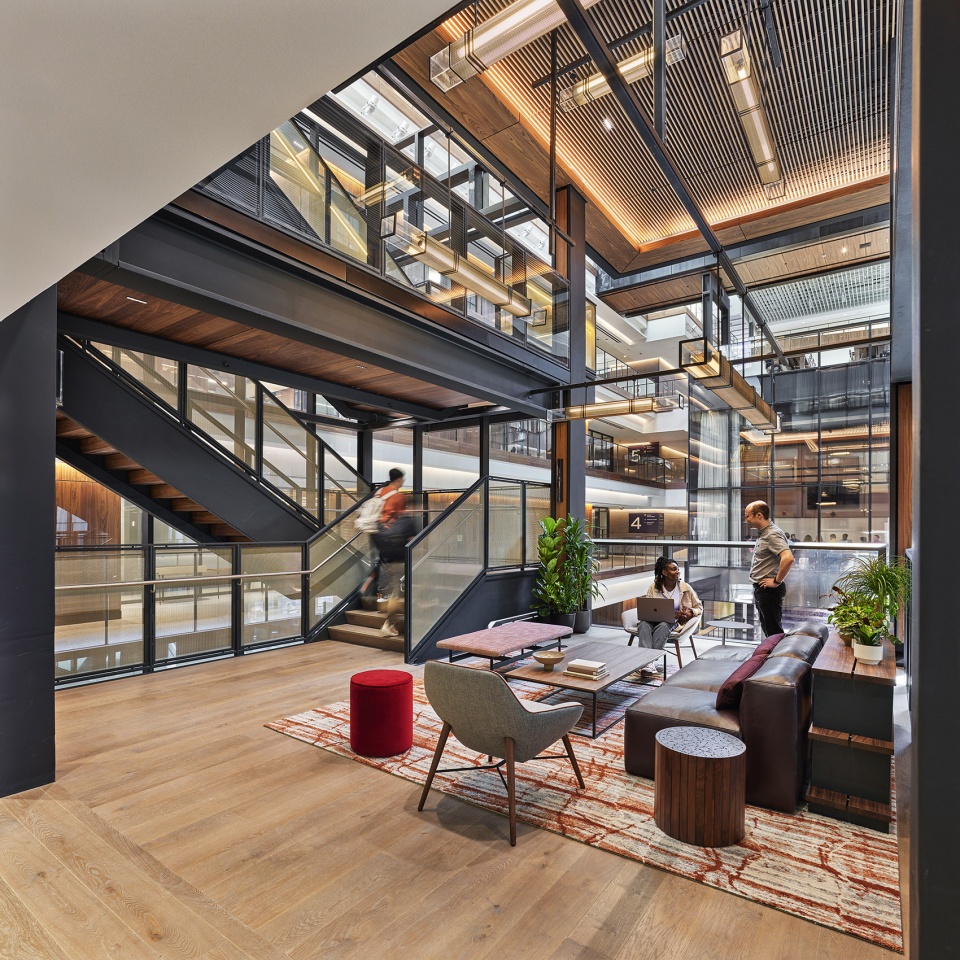 the johns hopkins university bloomberg center by rockwell group