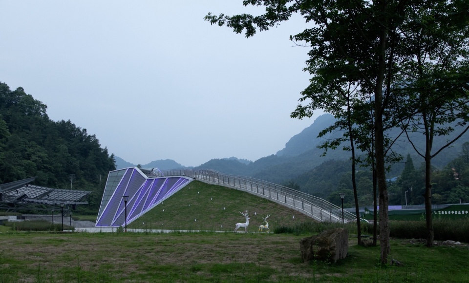 Bailu Town Open Air Concert Hall China by CHENGDU ARCHITECTURAL DESIGN R P