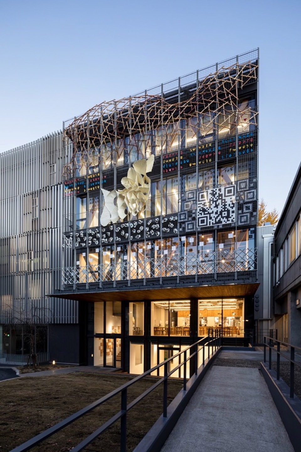 Tokyo University of the Arts Campus Grand Design Promotion and Facility Section by Kengo Kuma Associates